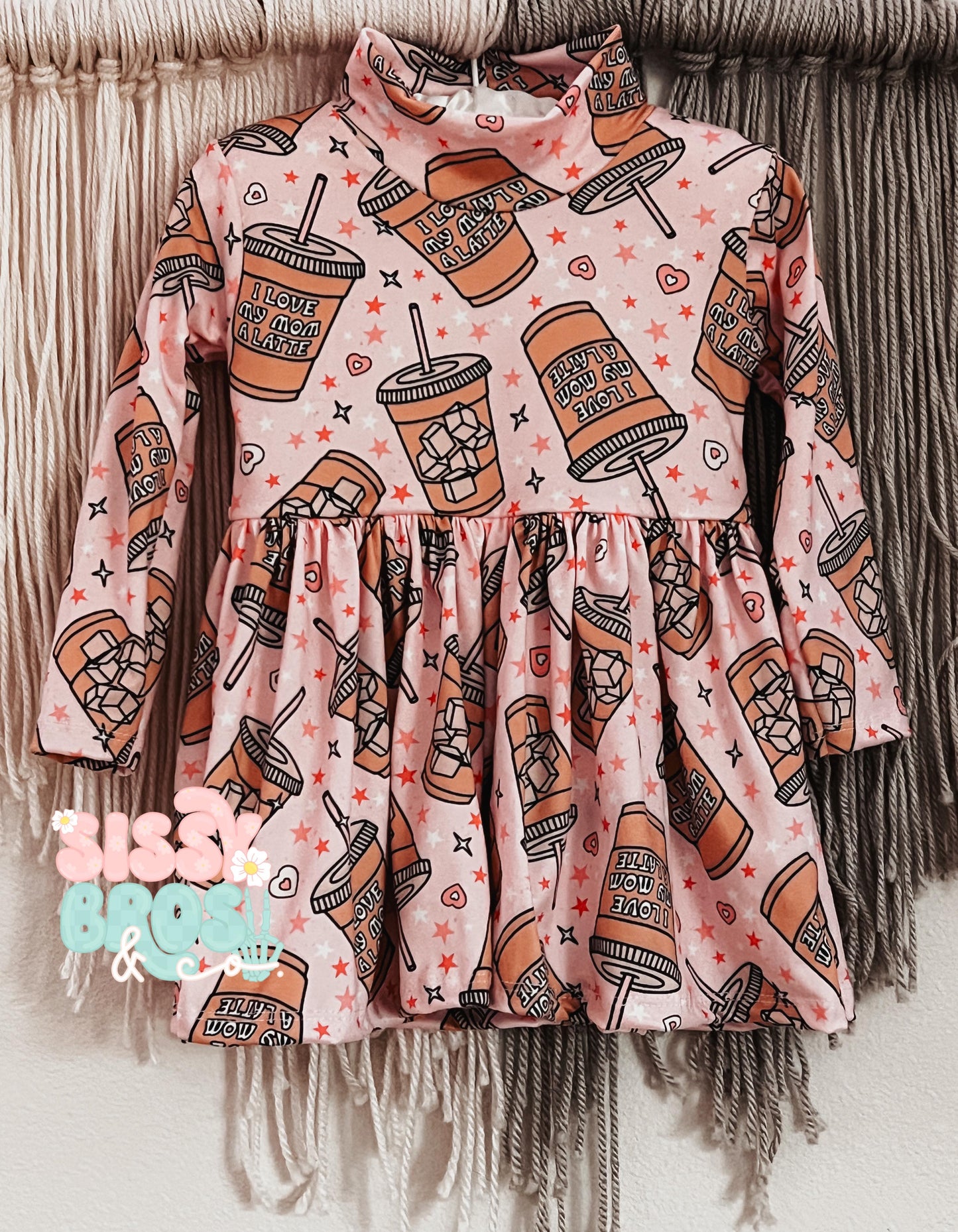 18-24M Mock neck Peplum