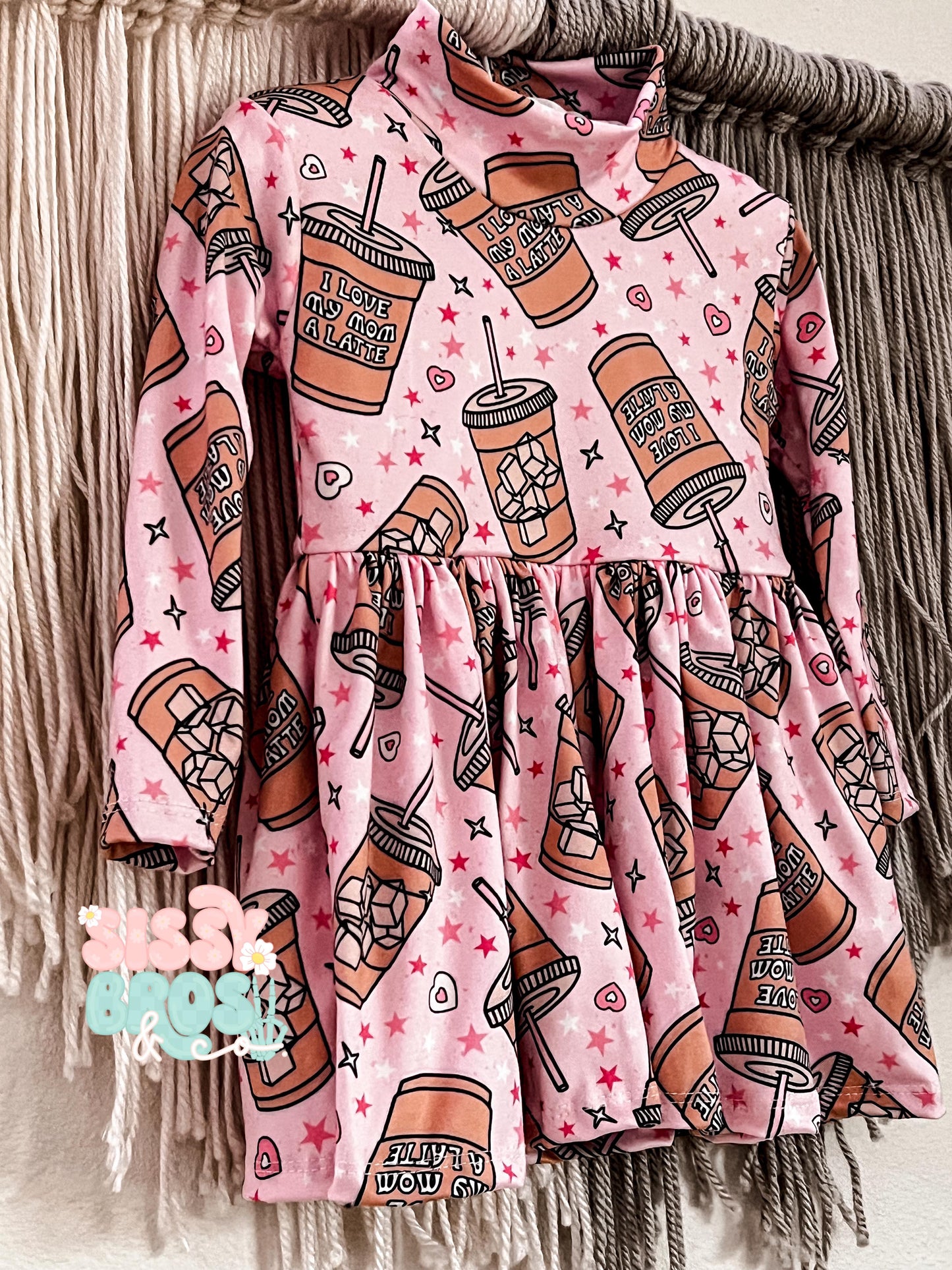 18-24M Mock neck Peplum