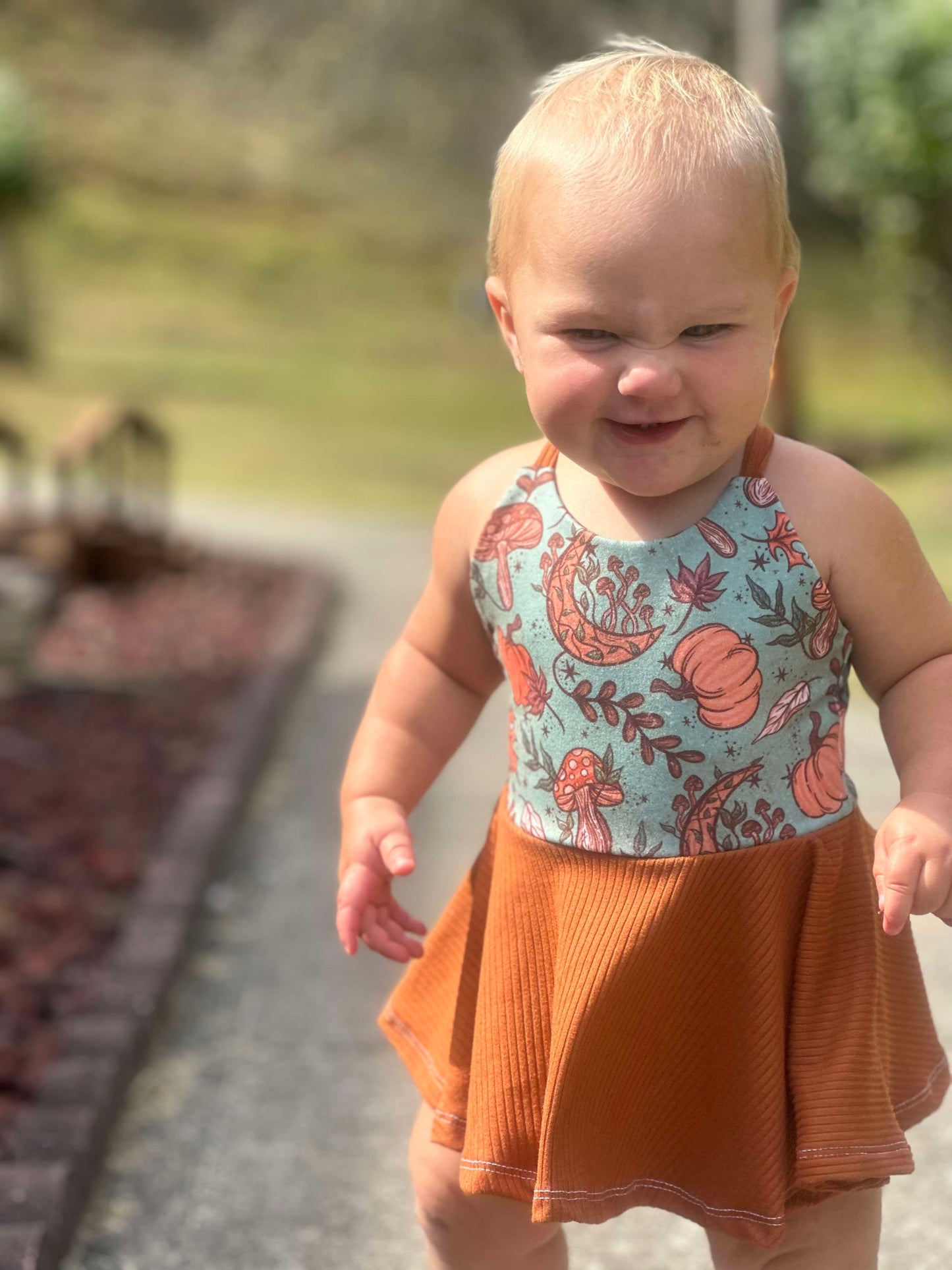 Pumpkin Moon Brielle Romper
