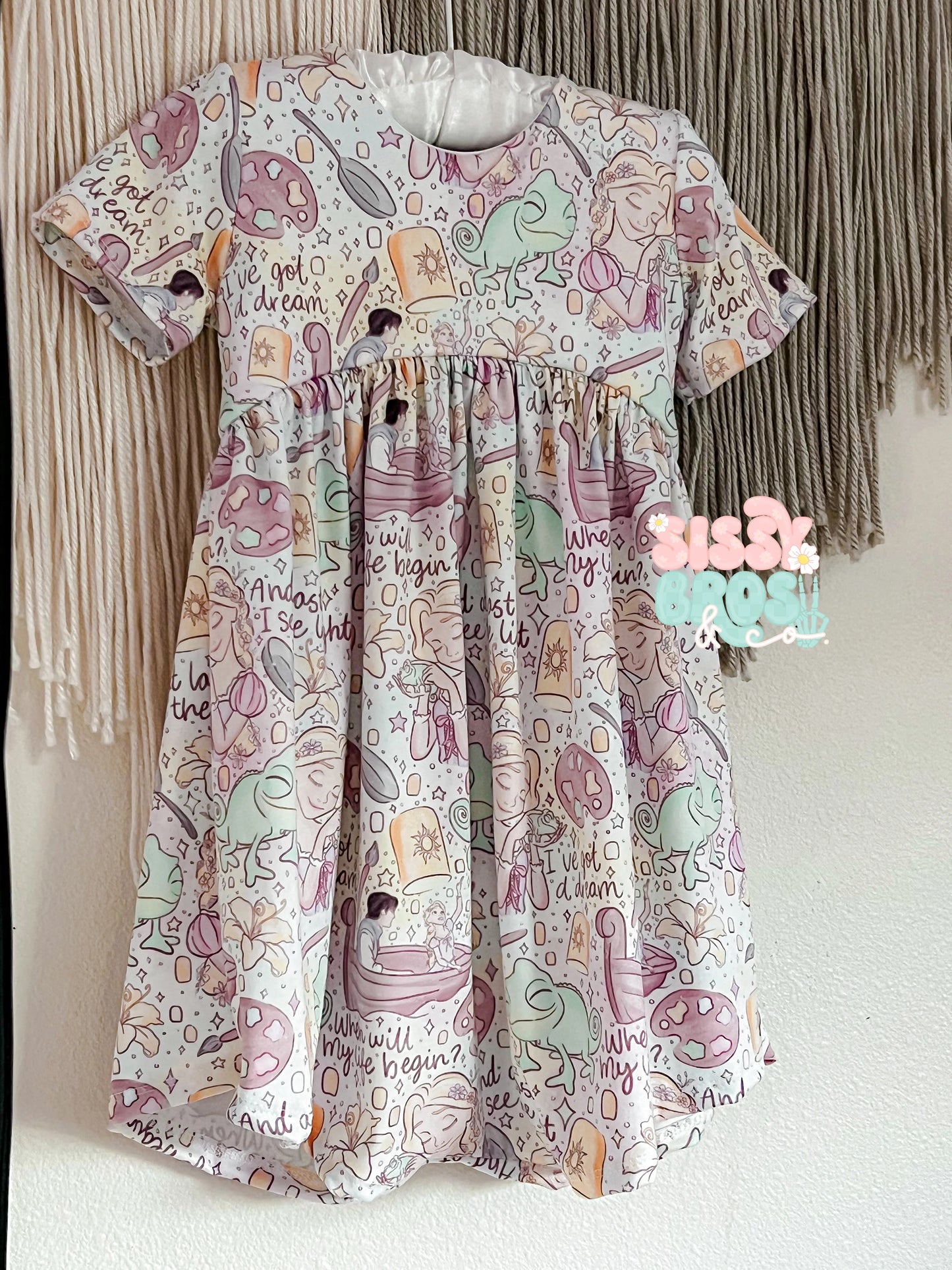 Ainsley Short Romper (Upload your print)