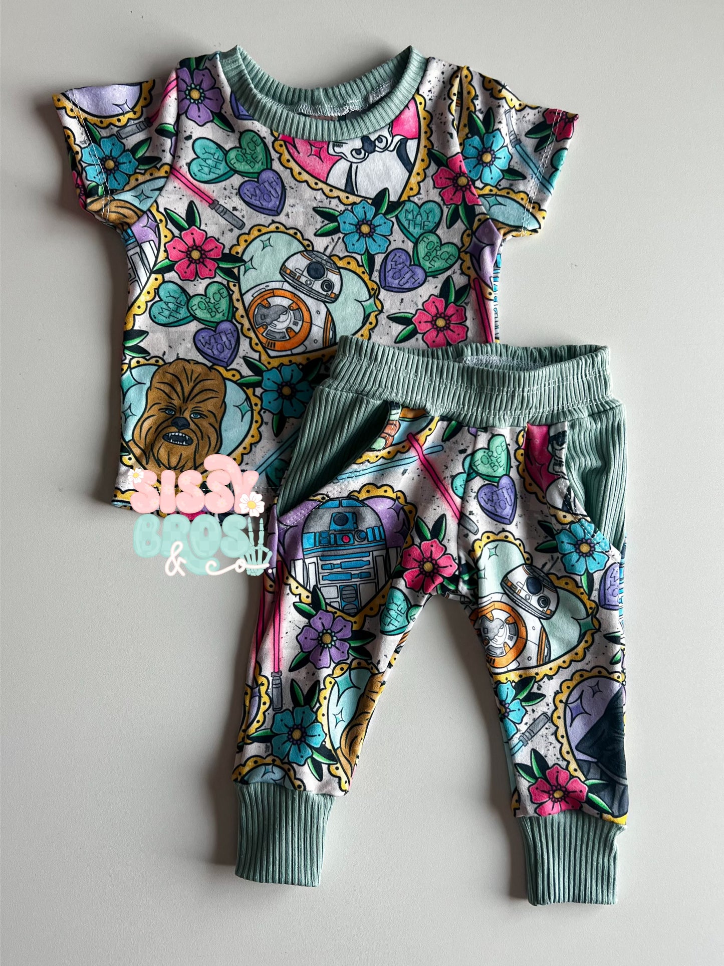 0-3M Jogger Set