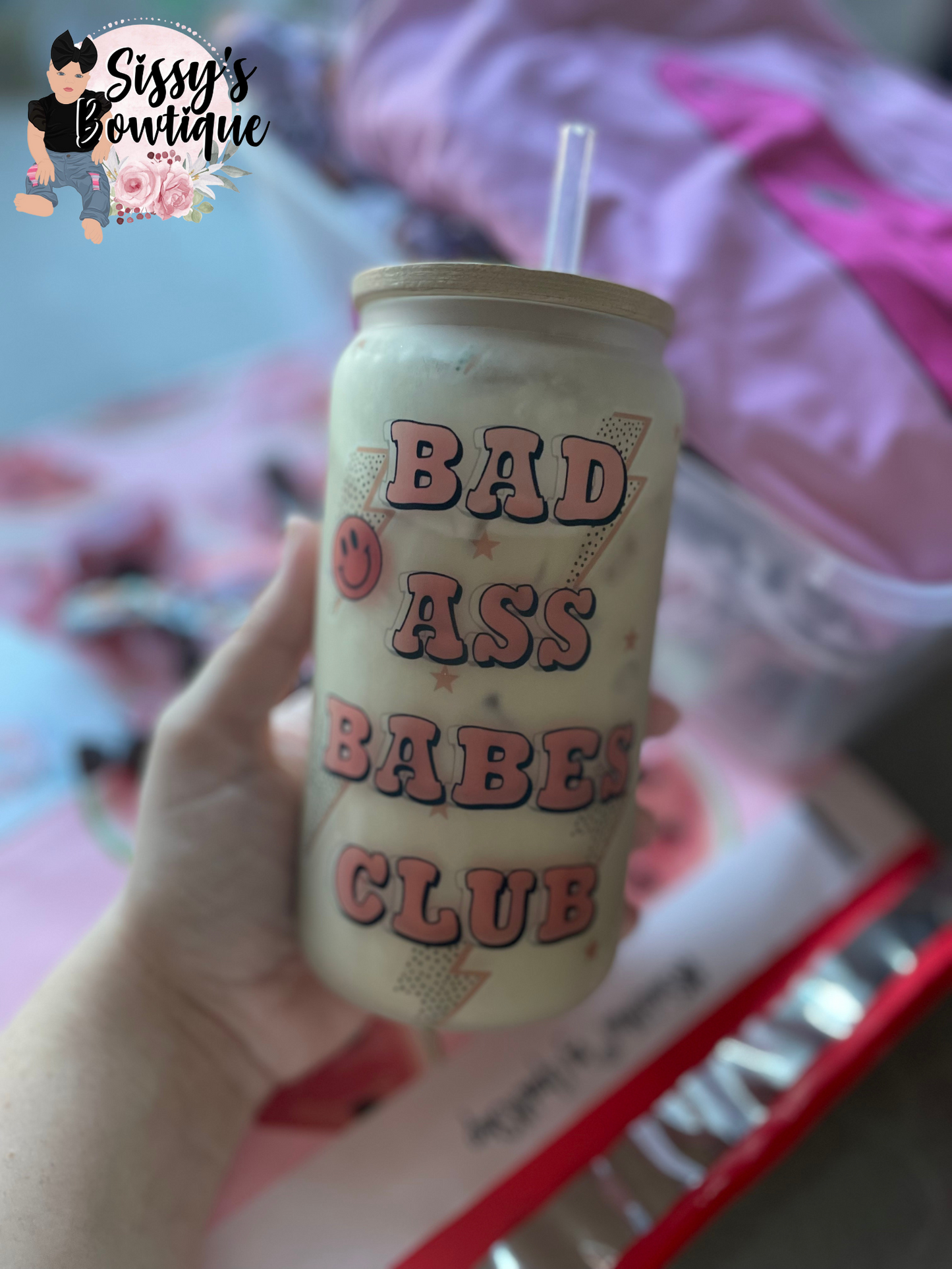 16oz Glass Can Tumbler