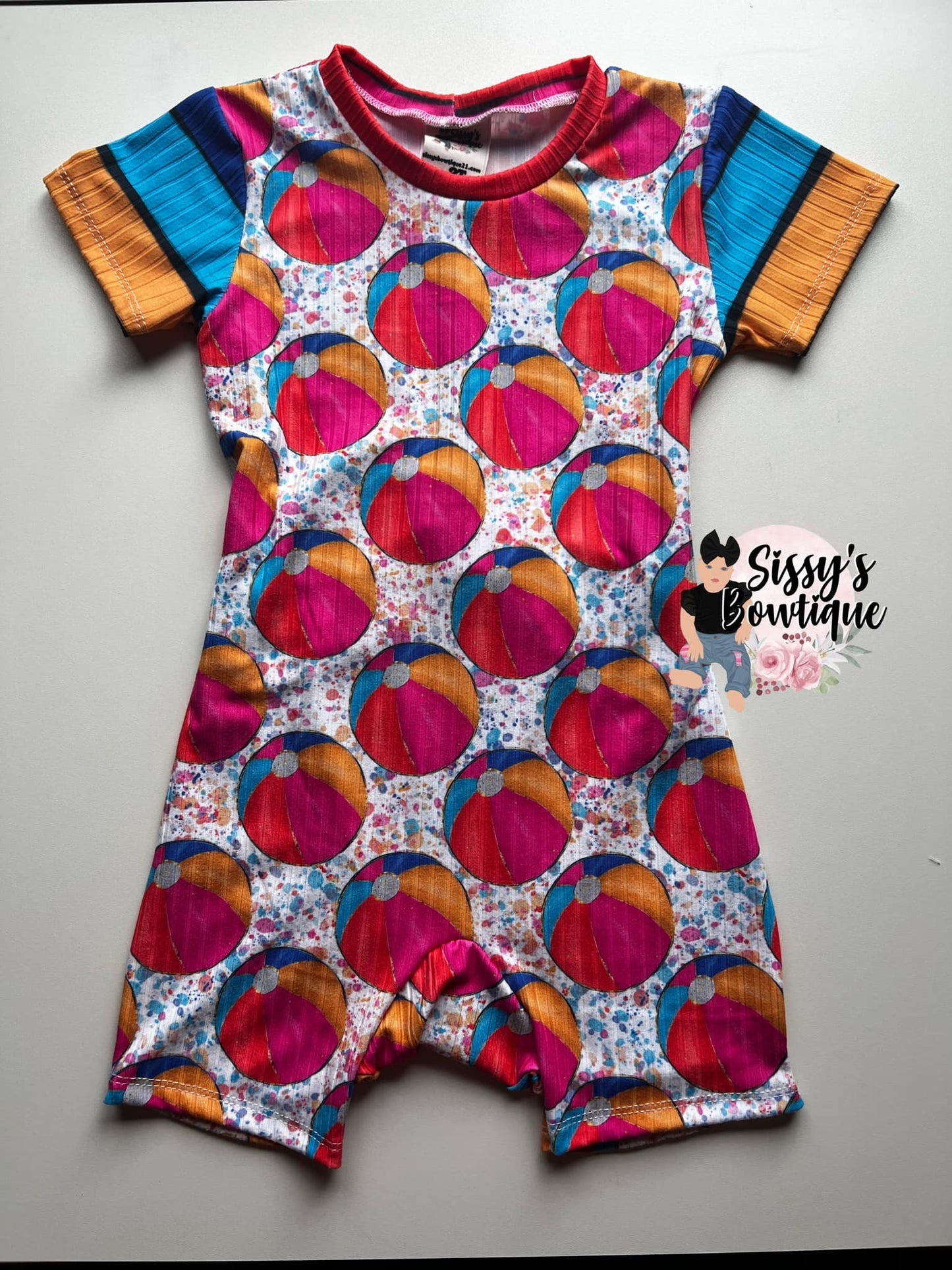 Envelope Romper (Upload your print)