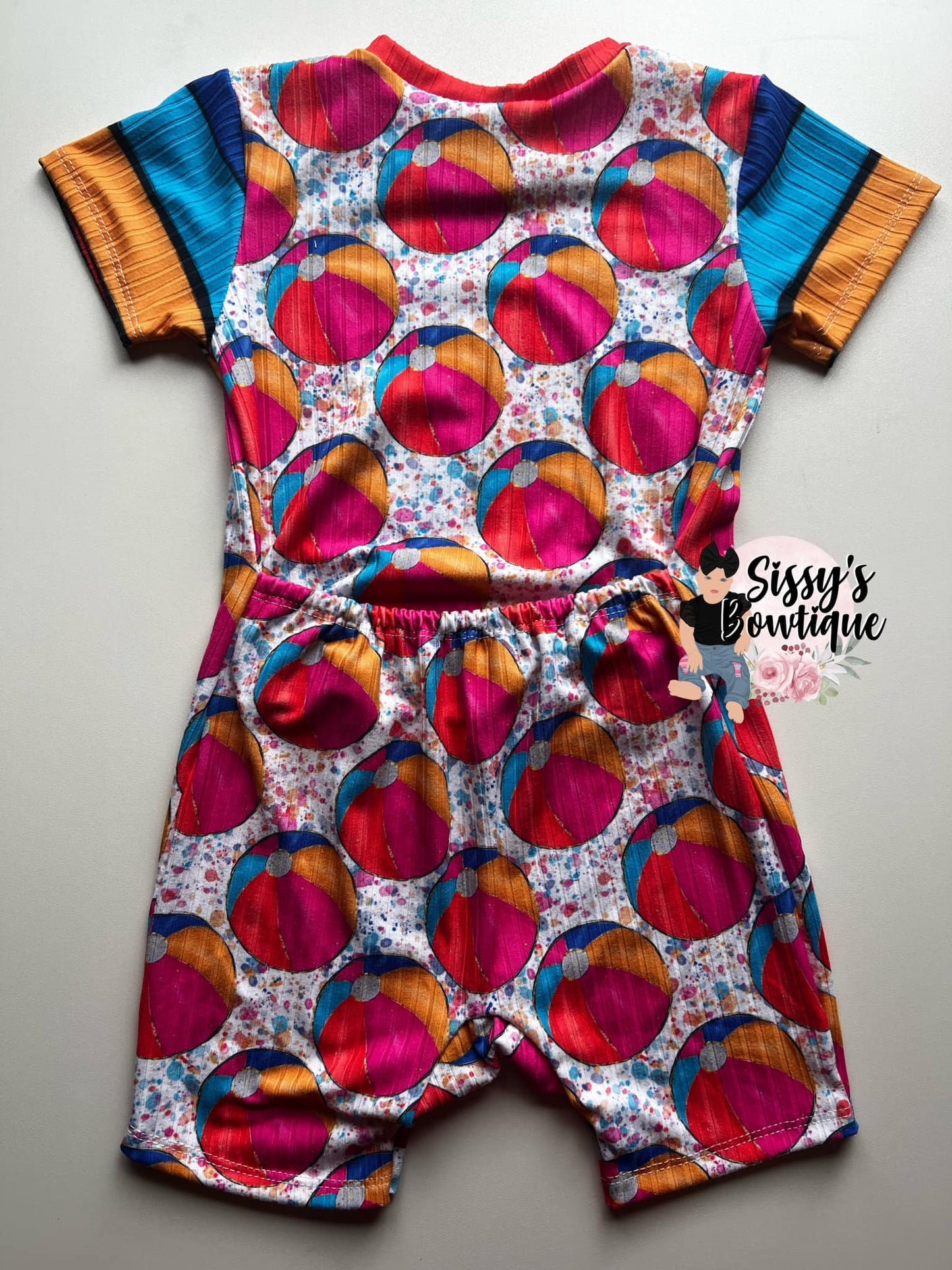 Envelope Romper (Upload your print)