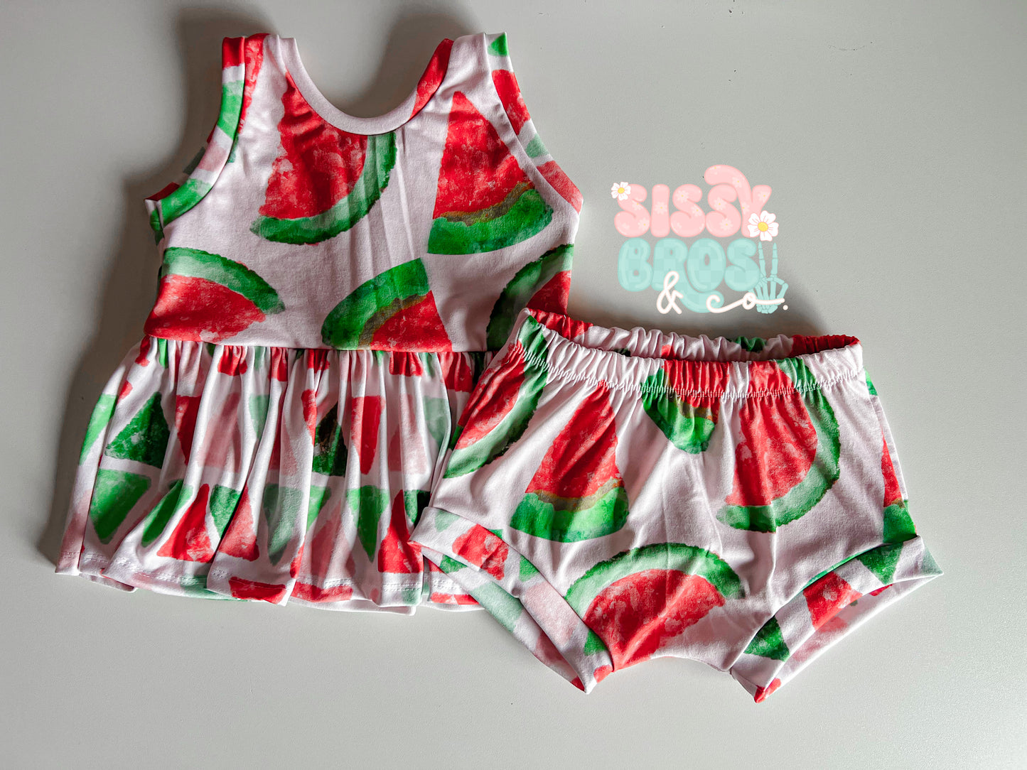 3T tank & shortie set