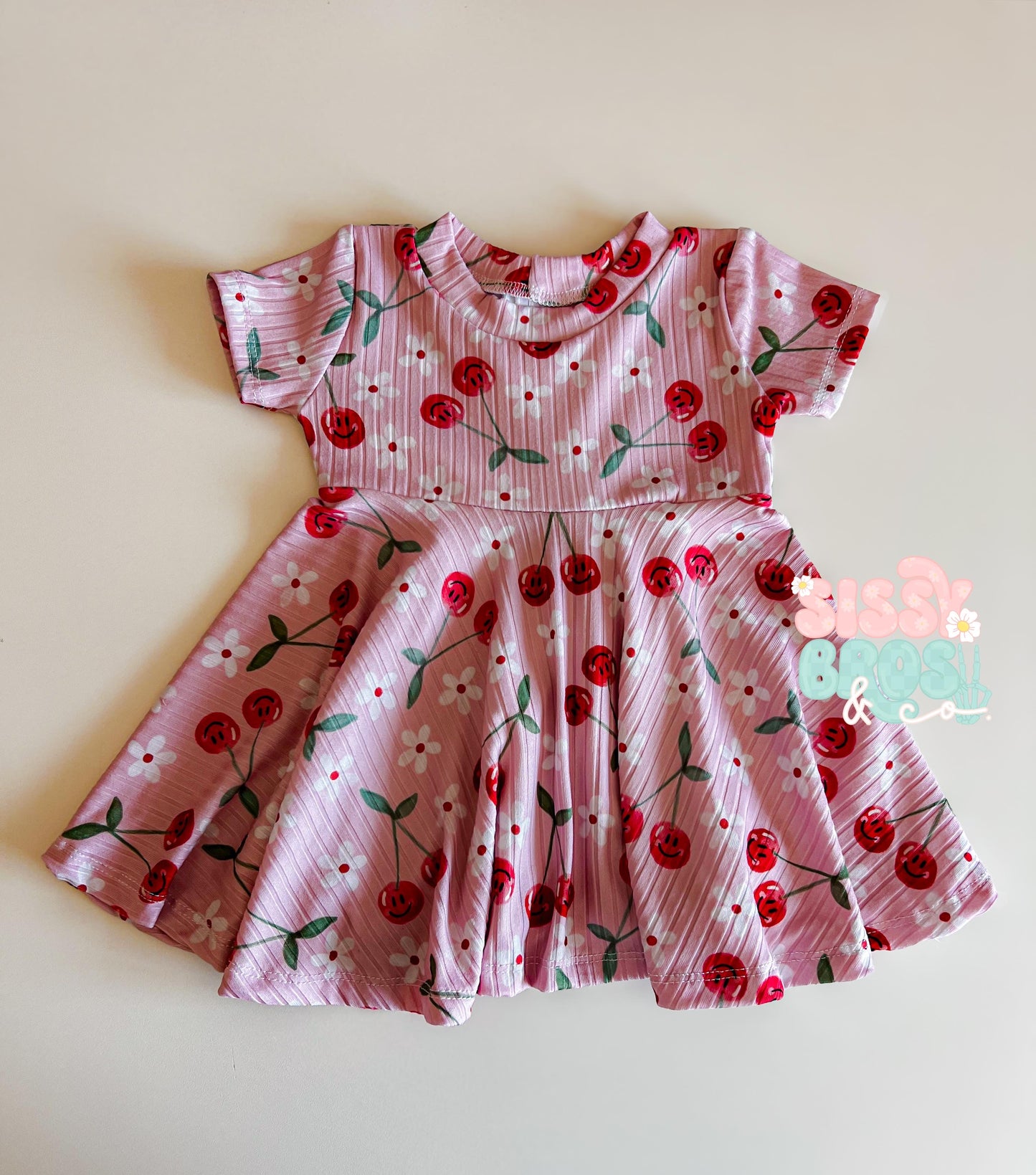 Sweet as cherry pie Twirl Dress