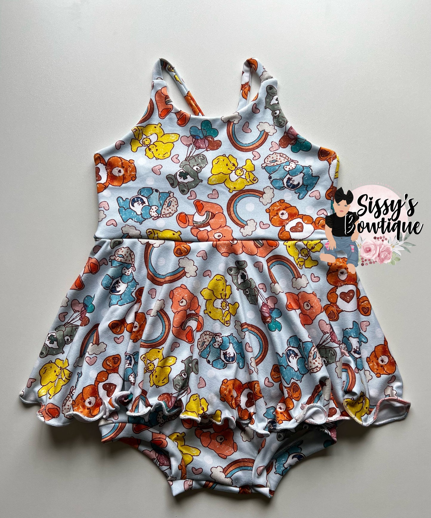 Brielle Romper (Upload your print)