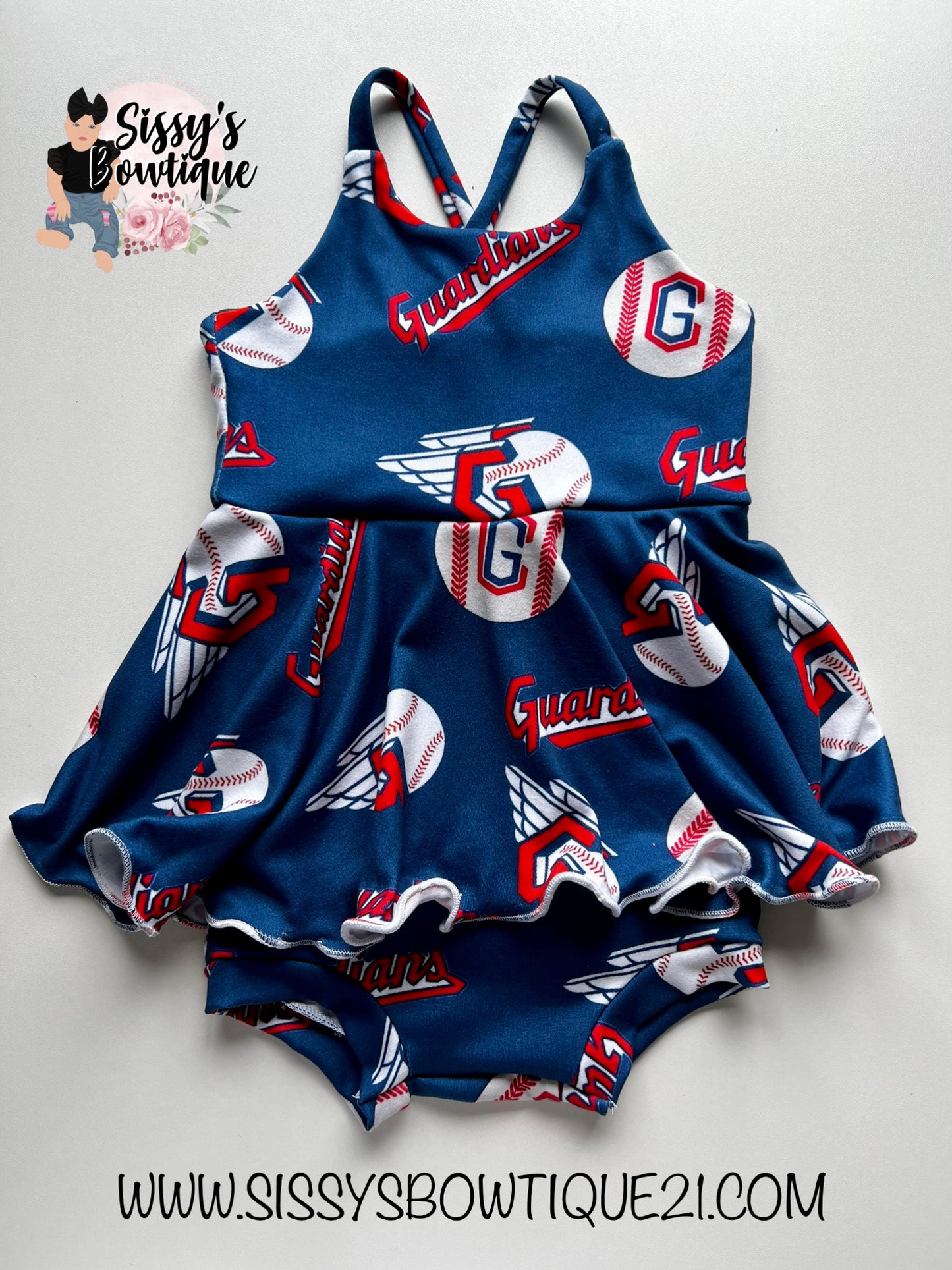 Brielle Romper (Upload your print)