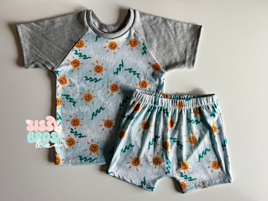 4T Raglan &Play short set