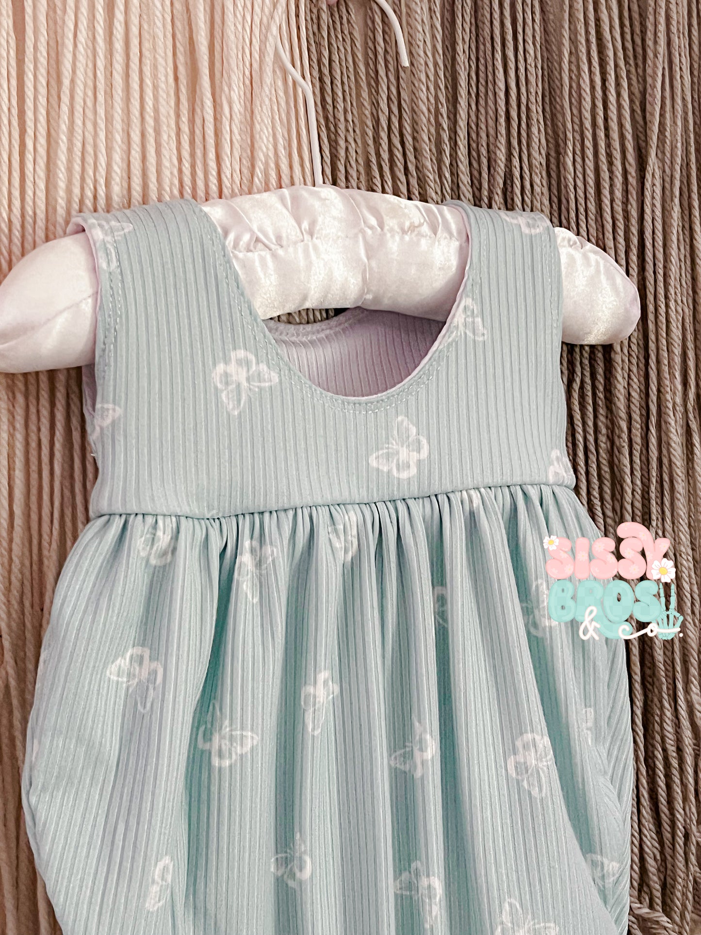 3-6m Bubble romper (w/ snaps)