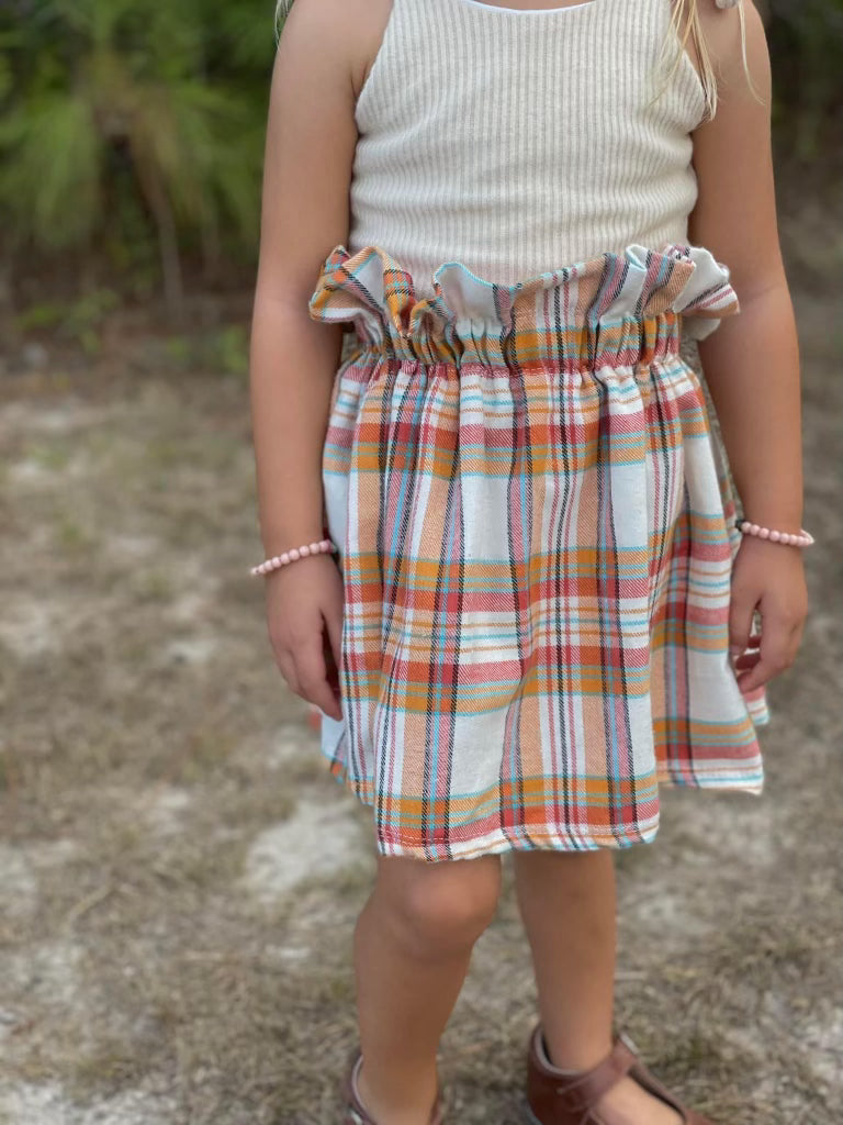 Paper bag Skirt (Upload your print)