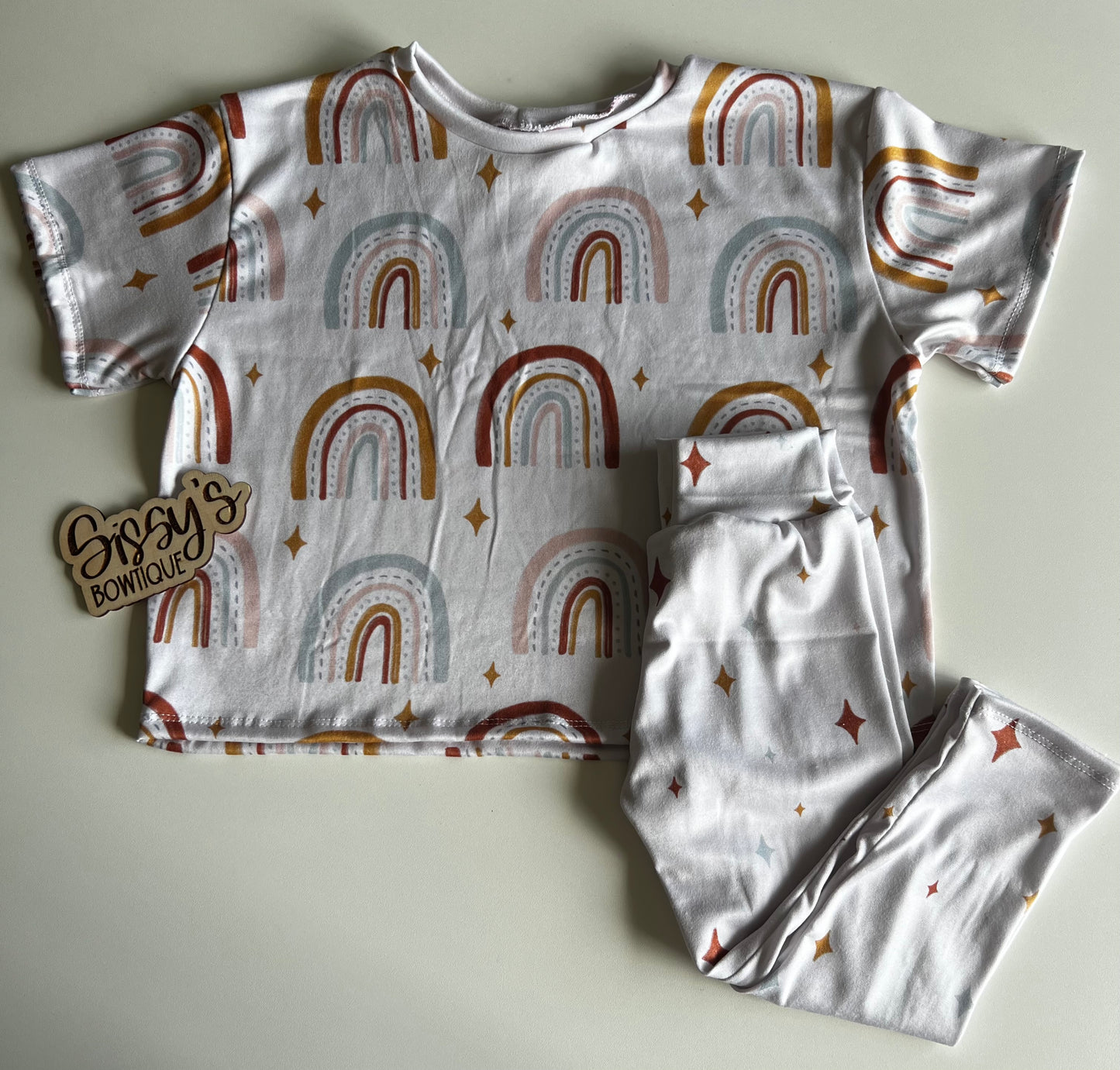 2T Boxy Tee & Leggings Set