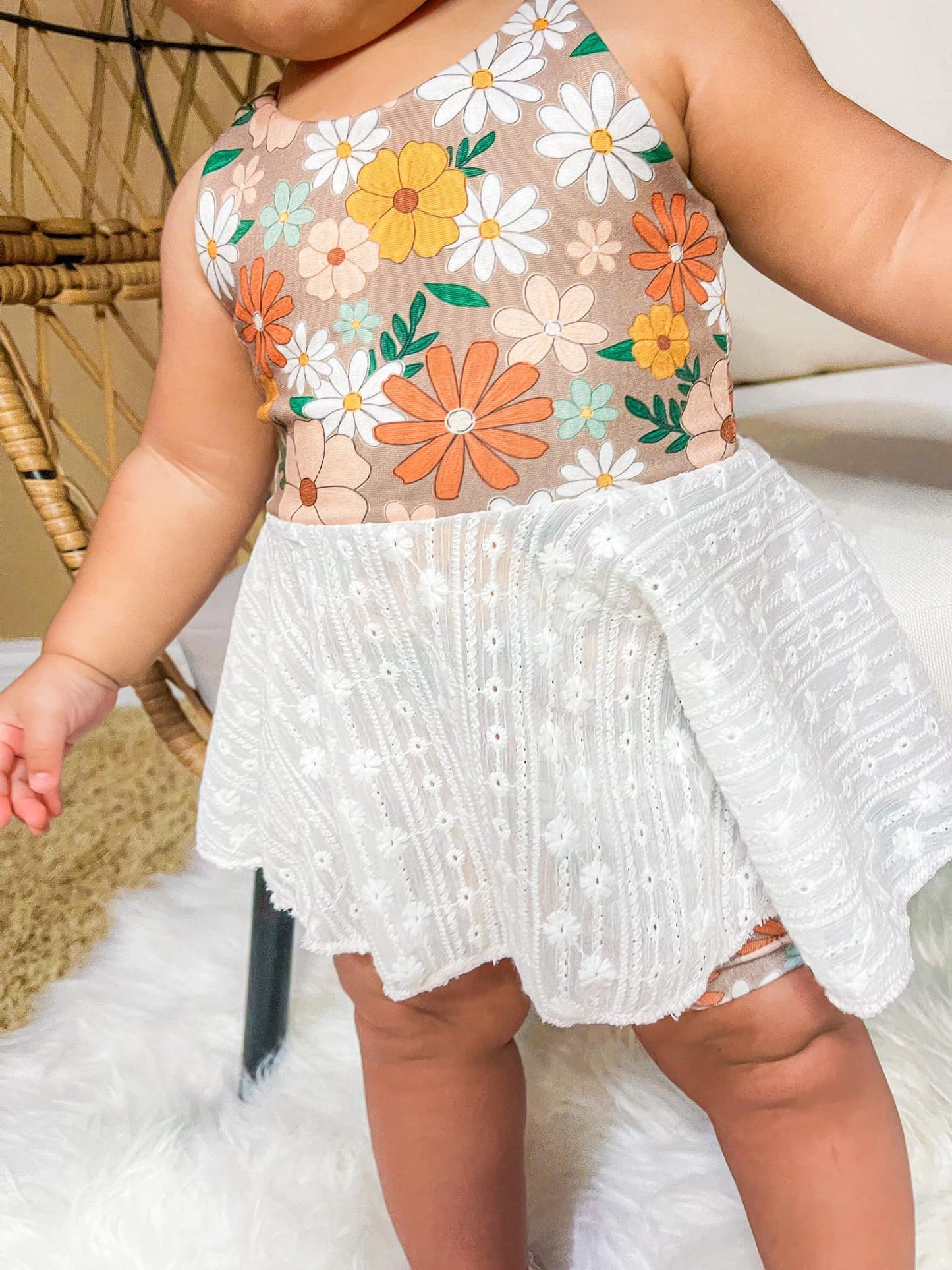 Brielle Romper (Upload your print)