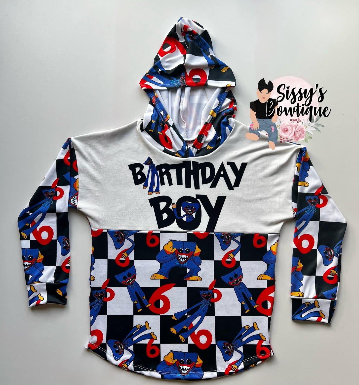 Hooded Tee (Upload your print)